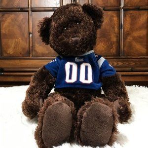 NWOT Collector's The Northwest Company New England Patriots Jersey Stuffed Bear